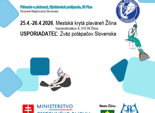 Majstrovstvá SR v potápaní 2026 v Žiline