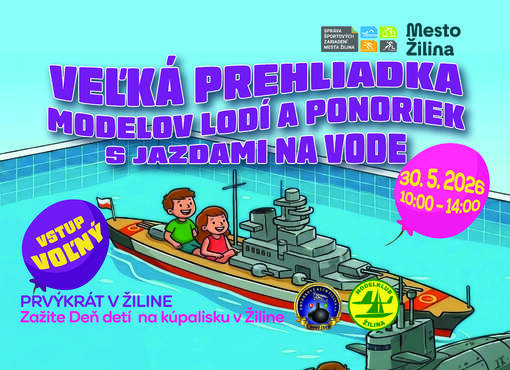 Prvýkrát v Žiline: jazdy na modeloch lodí priamo na vode