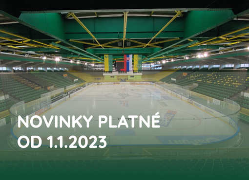 Novinky platné od 1.1.2023