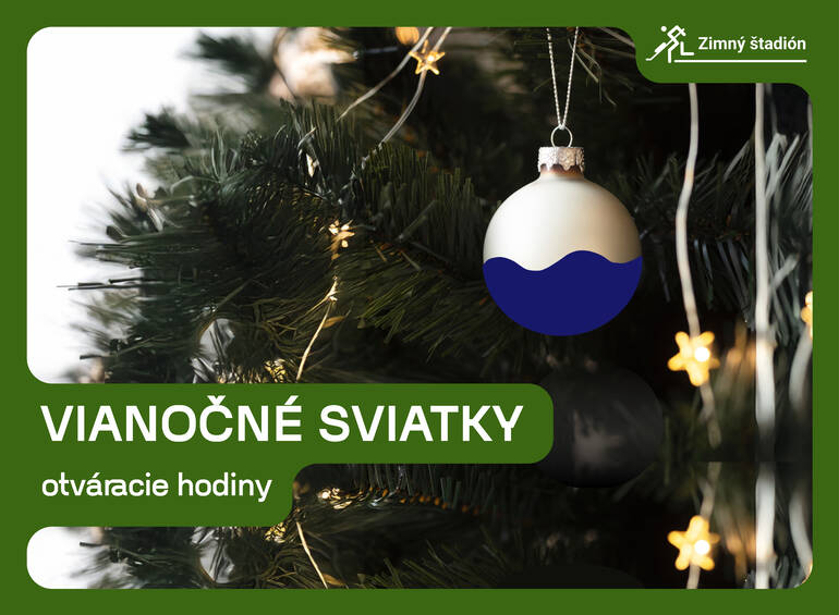 Otváracie hodiny počas vianoc