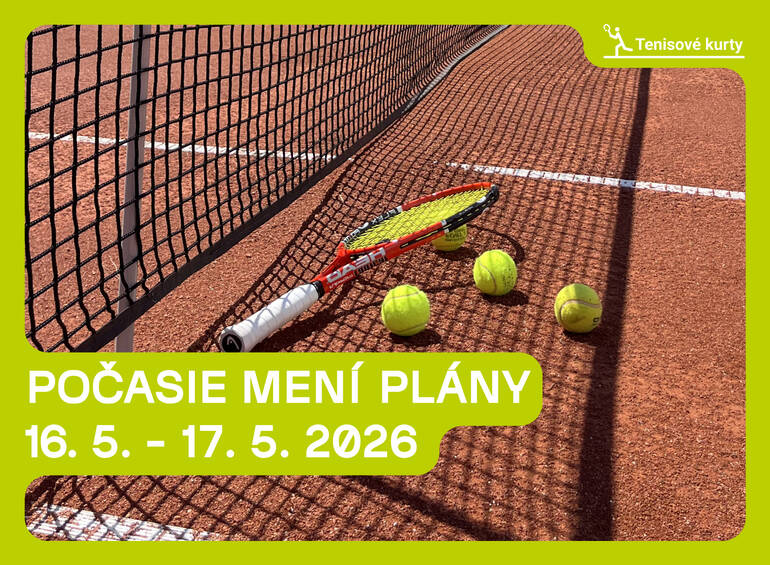 Počasie mení plány
