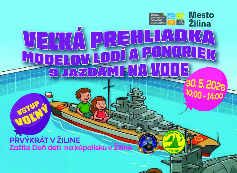 Prvýkrát v Žiline: jazdy na modeloch lodí priamo na vode