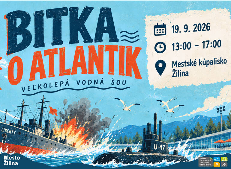 Žilinská letná vlna 2026: Bitka o Atlantik a rodinná šou na kúpalisku!